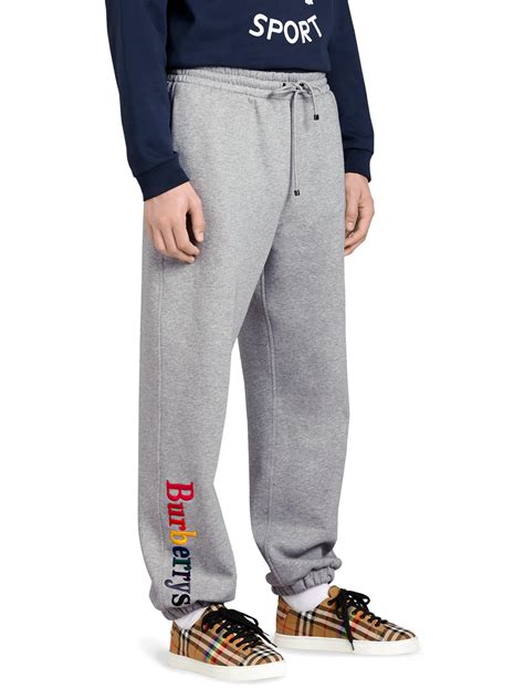 burberry tracksuit for men|burberry rainbow sweatpants street.